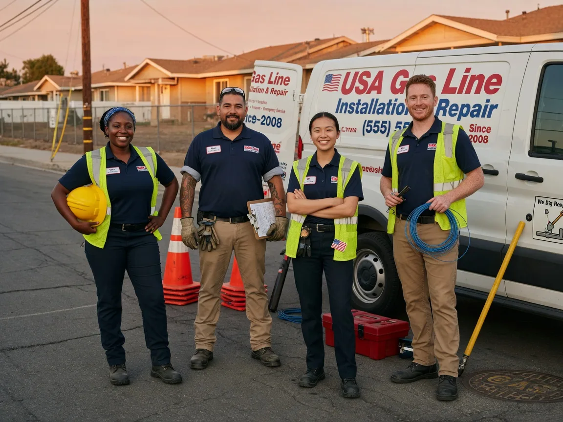 Gas Line Installation company in Mcclelland, IA